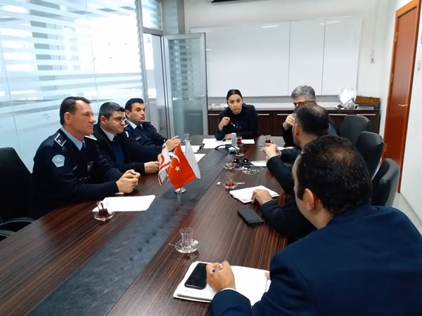 Baybars Ercan’da Muhaceret Yetkilileriyle Görüştü