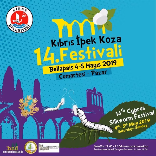 14. Kıbrıs İpek Koza Festivali 4 -5 Mayıs’ta