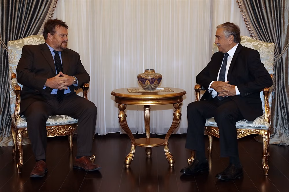 Cumhurbaşkanı Akıncı, Avustralya’nın Kıbrıs Yüksek Komiseri Sweetman’i Kabul Etti