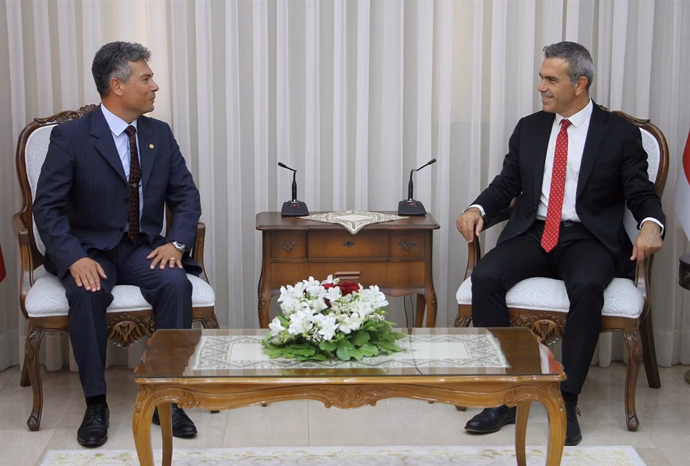 Uluçay, Sivil Savunma Başkanı Karakoç’u Kabul Etti