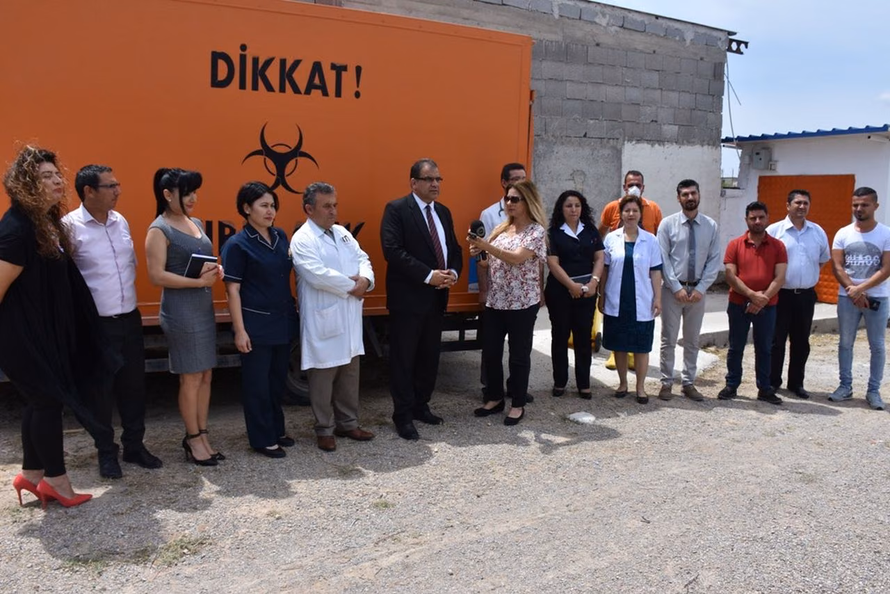 Gazimağusa'da Tıbbi Atık ve Depolama Yeniden Hizmette
