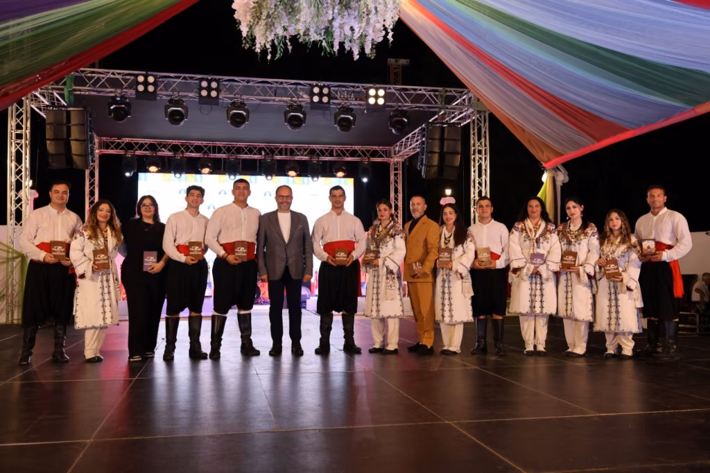“İskele Belediyesi 29. Uluslararası Halk Dansları Festivali” sona erdi