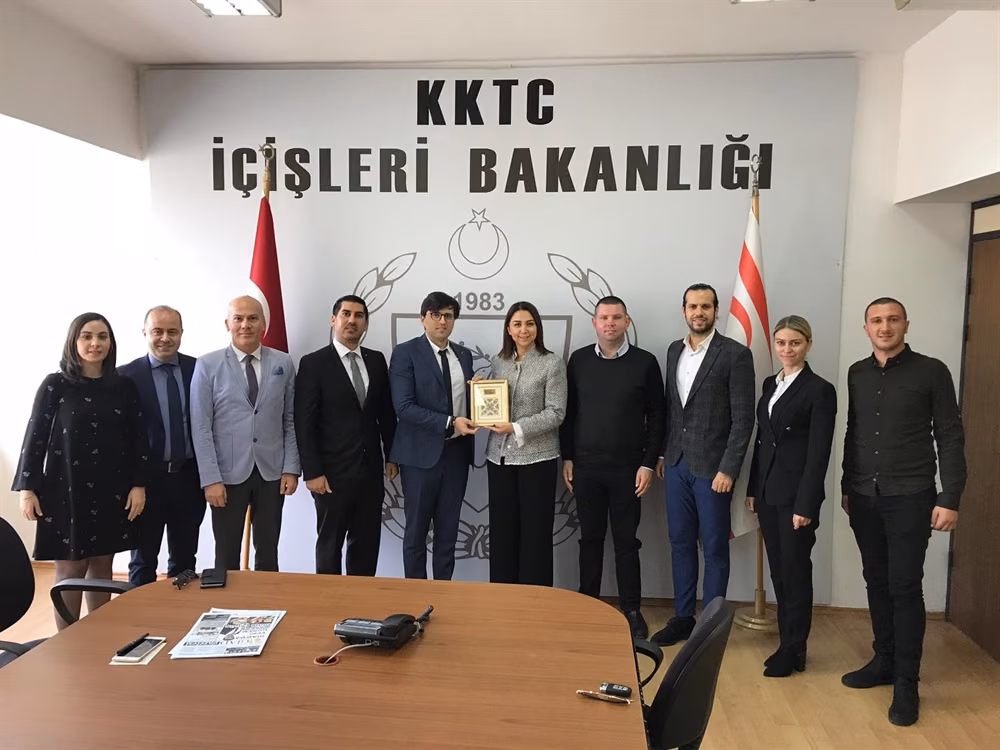İçişleri Bakanı Baybars Giad Heyetiyle Bir Araya Geldi