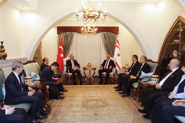 Akıncı-Çavuşoğlu Görüşmesi Tamamlandı
