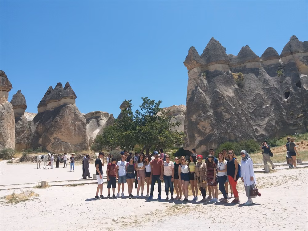 Girişimcilik Ve Yenilikçi Fikir Yarışması’nı Kazanan Öğrenciler, Kayseri-Kapadokya’yı Gezdi