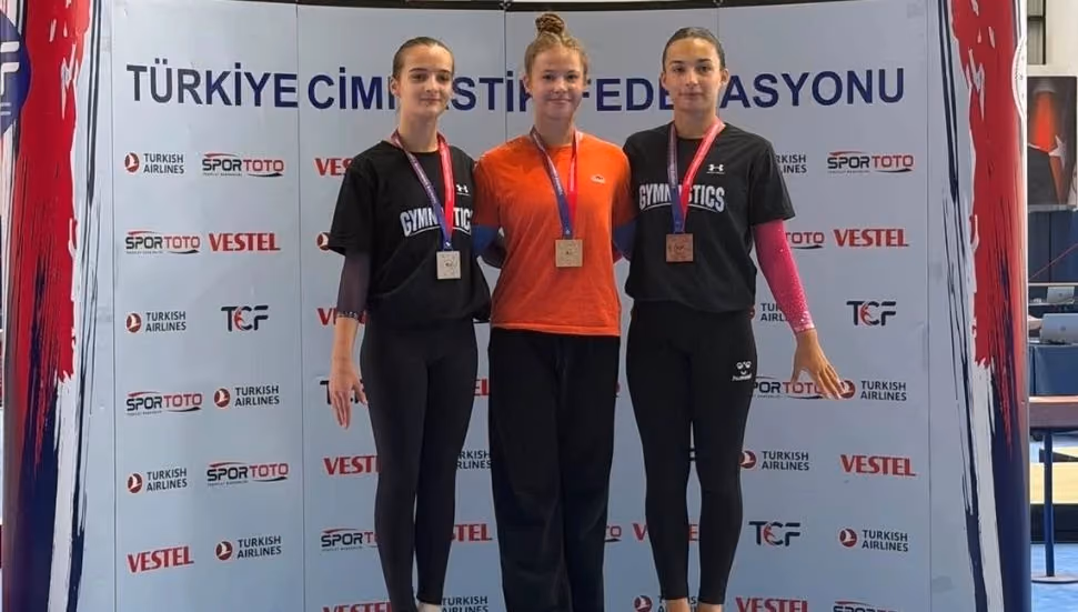Cimnastik Federasyonu Sporcusu Kaleria Pankratova’dan KKTC Cimnastiğinde Tarihi Şampiyonluk