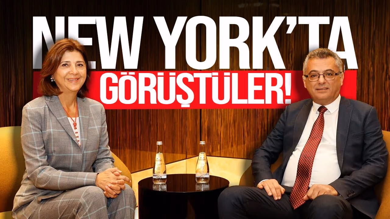Erhürman New York’ta Holguin ile Görüştü
