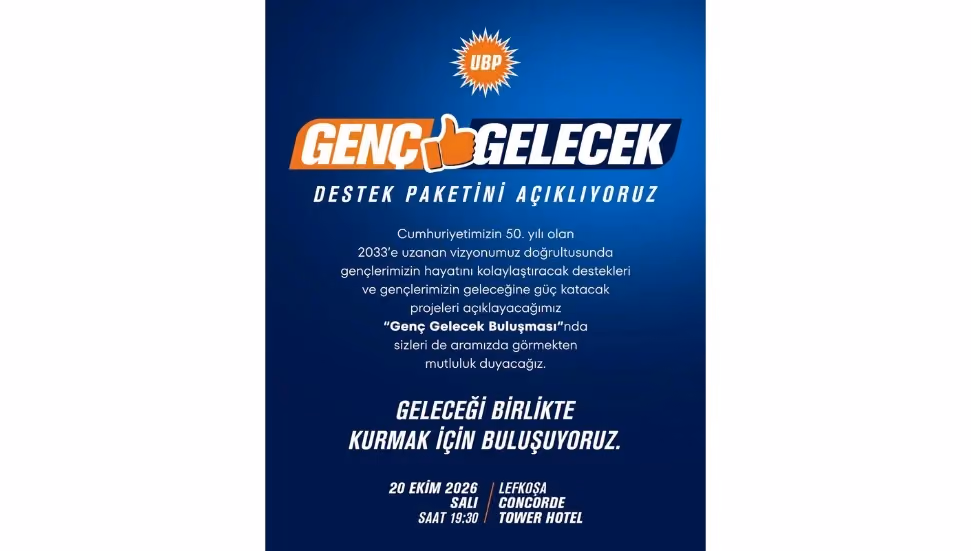 Üstel, Gençlere Yönelik Destek Paketini Açıklayacak: Geleceği Birlikte Kurmak İçin Buluşuyoruz