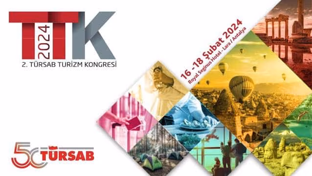 2. TÜRSAB Turizm Kongresi 16-18 Şubat’ta Antalya’da Yapılacak