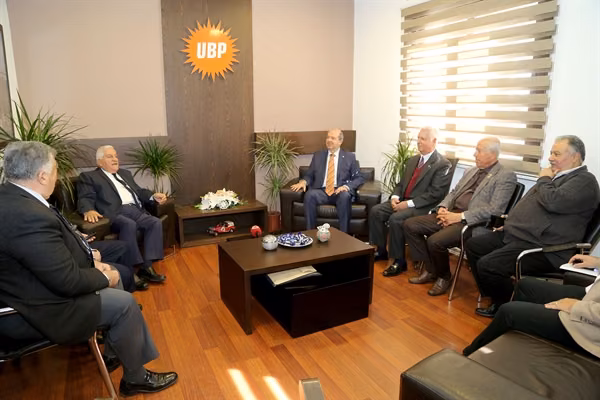 Milli Varoluş Konseyi’nden UBP’ye Ziyaret…