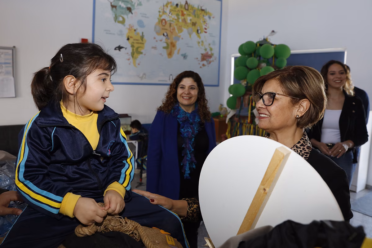 Gönyeli Fazıl Plümer Anaokulu’na “Temiz Düşün Bayrağı”