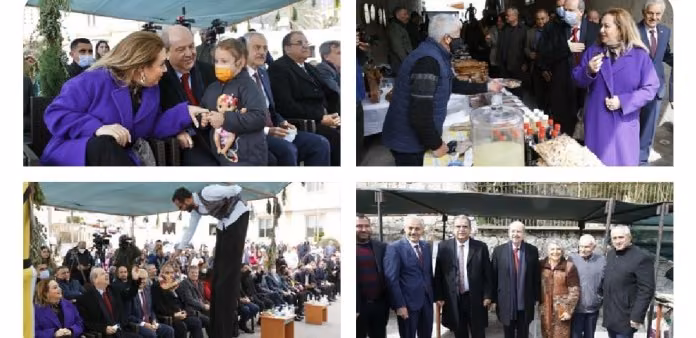 Cumhurbaşkanı Ersin Tatar, Eşi Sibel Tatar ile Birlikte Tatlısu Belediyesi Tarafından Düzenlenen 6. Ot Kültür Festivali’ne Katıldı