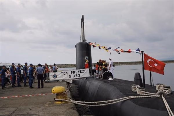 TCG Preveze Denizaltısı 1-3 Aralık Tarihleri Arasında Girne’de Halkın Ziyaretine Açılacak