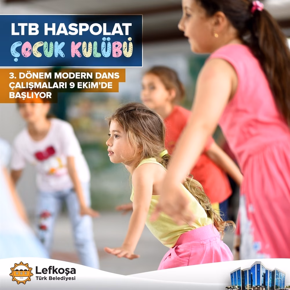 LTB Çocuk Kulübü’nden Haspolat’ta Ücretsiz Dans Kursu