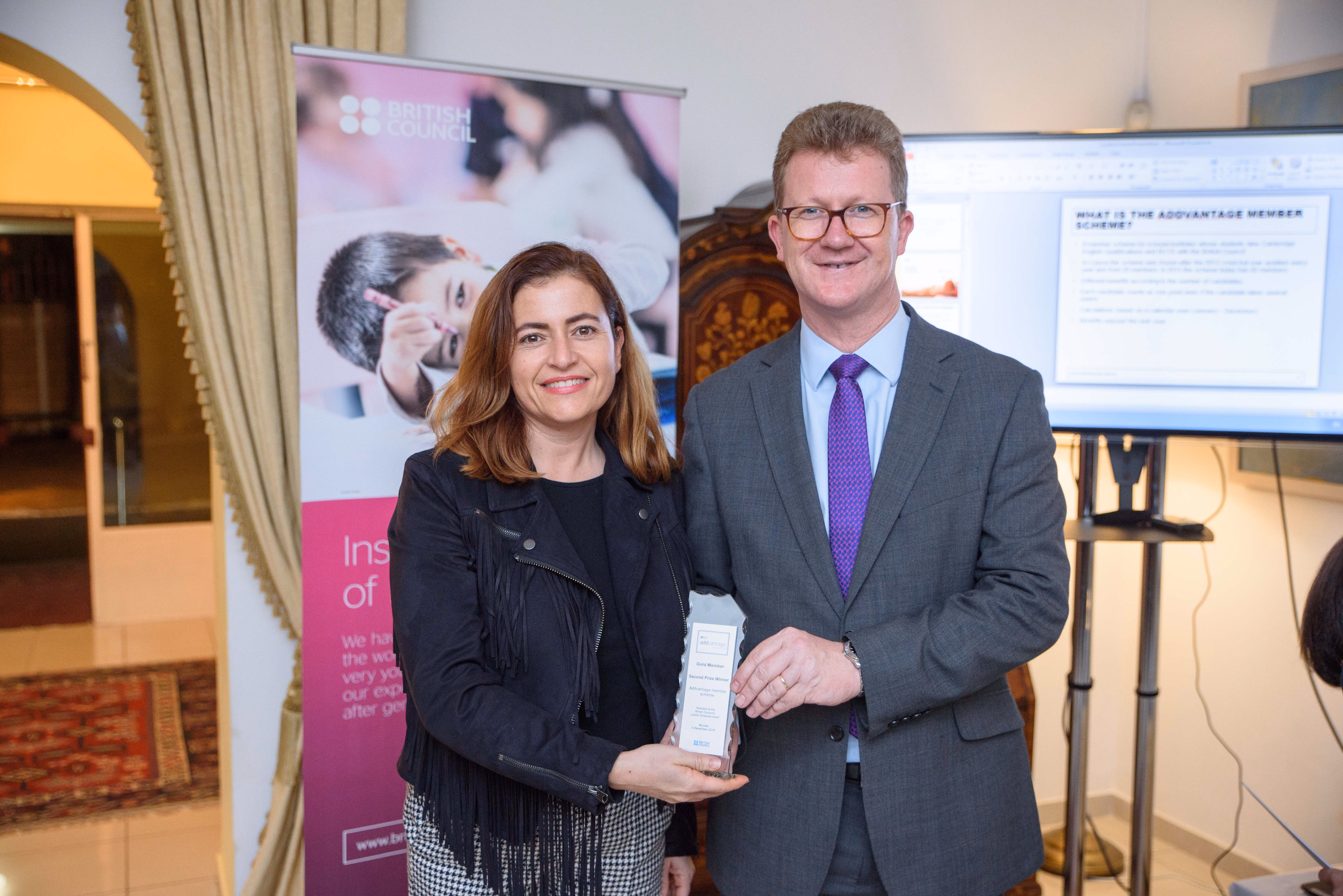 British Council’dan Yakın Doğu İlkokuluna Altın Üye Ödülü…