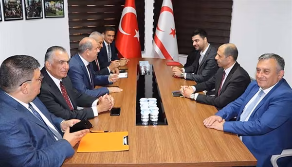 UBP ve HP Heyetleri Hükümet Kurma Çalışmaları Çerçevesinde Bir Araya Geldi