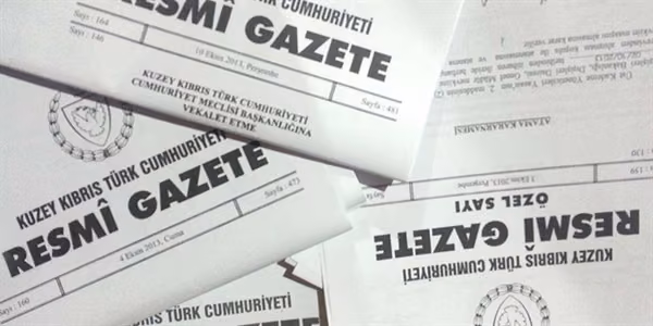 Resmi Gazete’den Haberler…