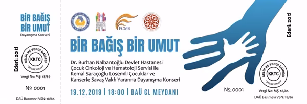 Daü Kanser Hastası Çocuklar Yararına Konser Düzenleyecek