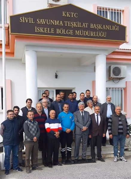 İskele’deki Din Görevlilerine Camilerin Dezenfektesiyle İlgili Bilgi