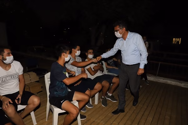 CTP Genel Başkanı Ve Cumhurbaşkanı Adayı Erhürman Alayköylü Gençlerle Buluştu