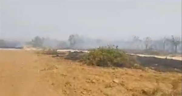 Kalecik Valya Mevkiindeki Yangın Kontrol Altına Alındı