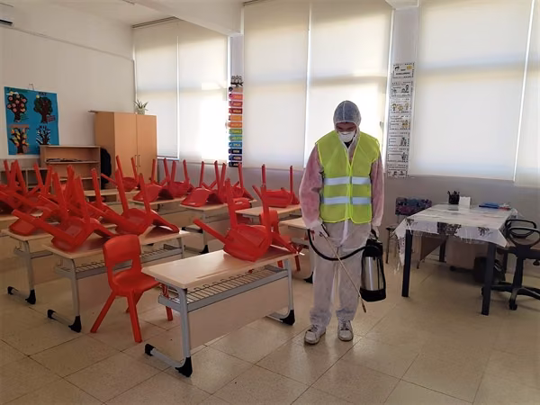 Milli Eğitim Bakanlığı Okullarda Kapsamlı Dezenfekte İşlemi Başlattı