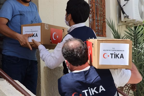 Tika'dan KKTC'deki İhtiyaç Sahibi Ailelere Gıda Yardımı
