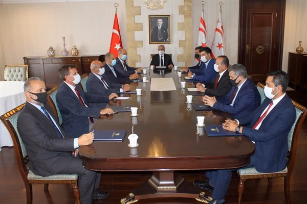 Cumhurbaşkanı Akıncı ile Siyasi Parti Başkanları Görüşmesi Başladı