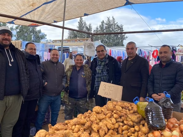 Sucuoğlu Açık Pazarı Ziyaret Etti