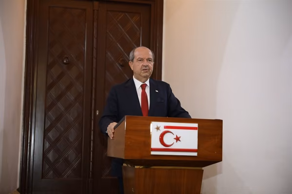Cumhurbaşkanı Tatar: “Kıbrıs’ta Yan Yana, İşbirliği İçinde Yaşayabilecek İki Devlet Formülüyle Bu İşi Sürdürüp Başarabilmek Tabi ki Temennimiz ve Niyetimizdir”