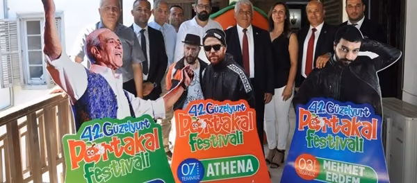 Güzelyurt Portakal Festivalinin Açılışı Yarın