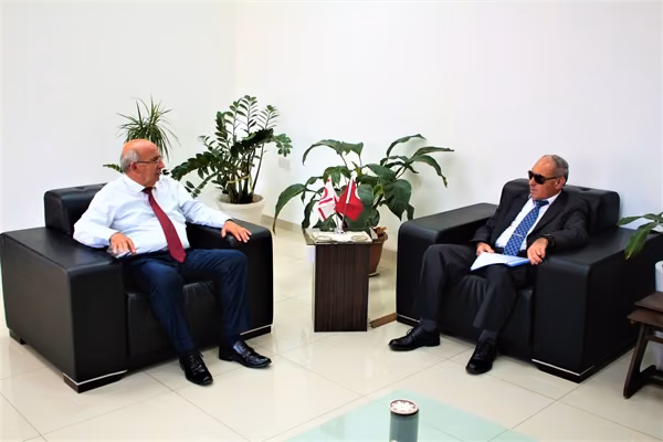 Özyiğit, Engelli Federasyonu Heyetini Kabul Etti