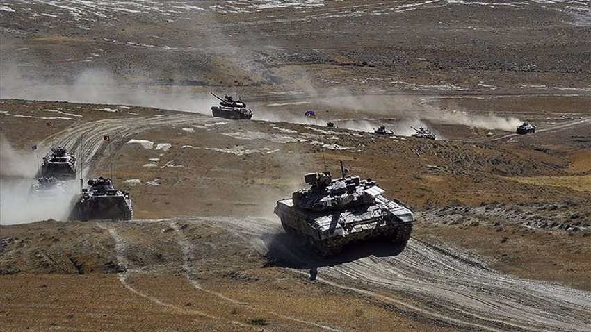Türkiye Ve Azerbaycan'ın Geniş Kapsamlı Ortak Askeri Tatbikatı Sürüyor