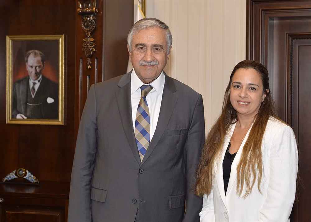 Akıncı, Cenevre Temsilcisi Alpman’ı Kabul Etti