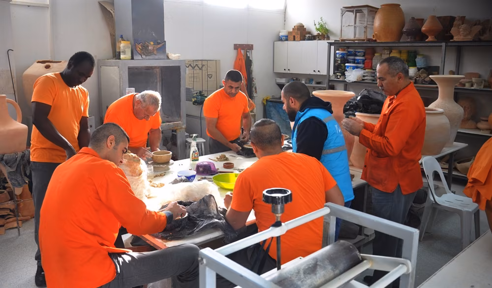 Merkezi Cezaevinde Mesleki Eğitim Kursları Başladı