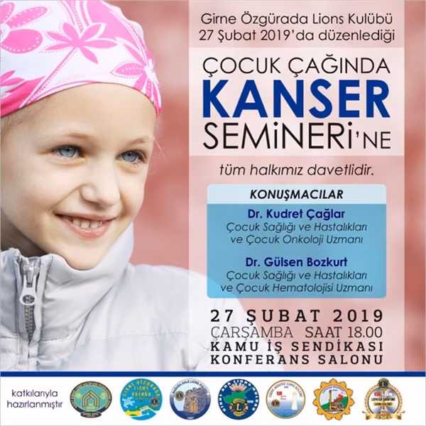 Çocukluk Çağı Kanserleri Konulu Seminer Düzenleniyor