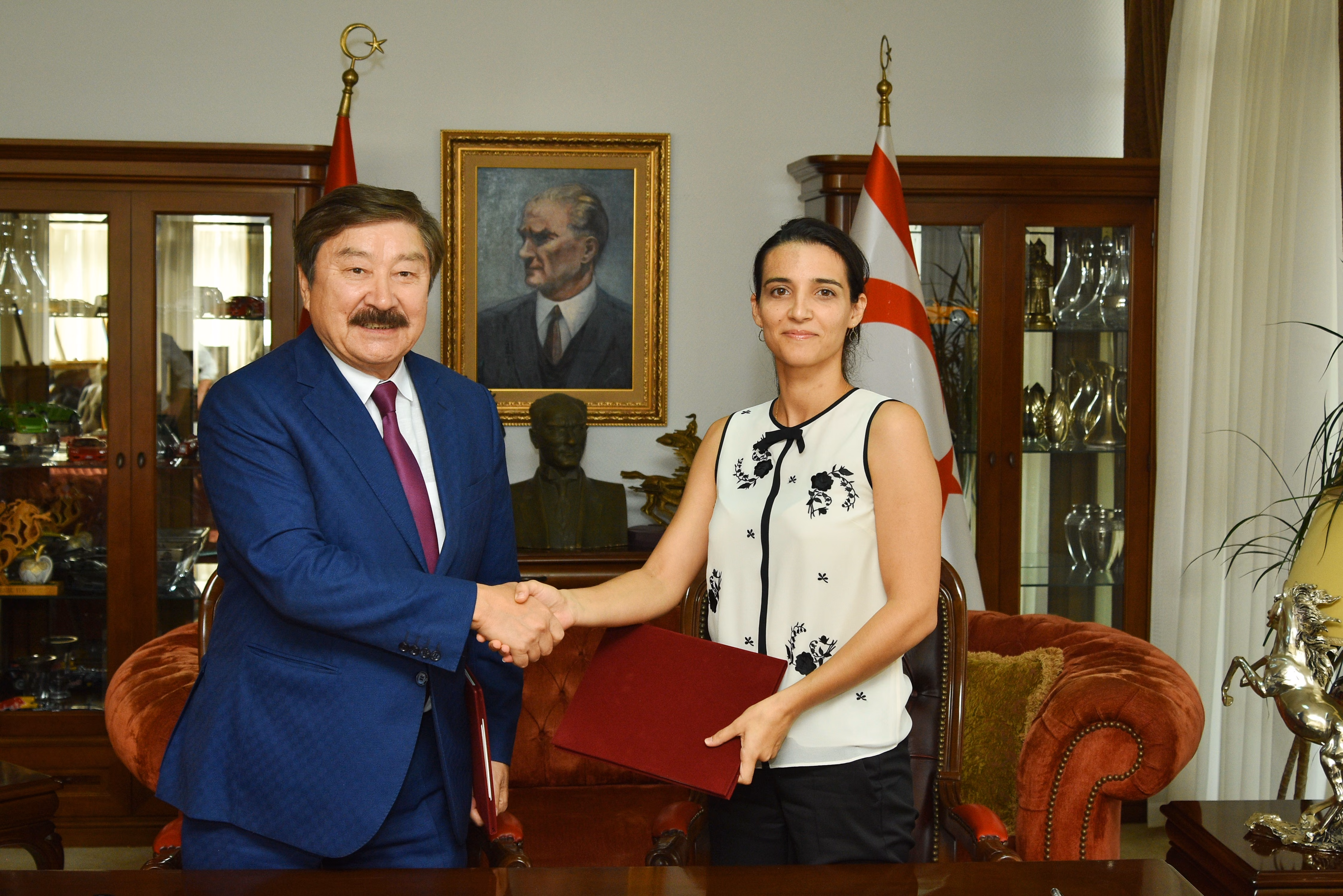 Girne Üniversitesi ile TÜRKSOY Arasında “İşbirliği Protokolü” İmzalandı…