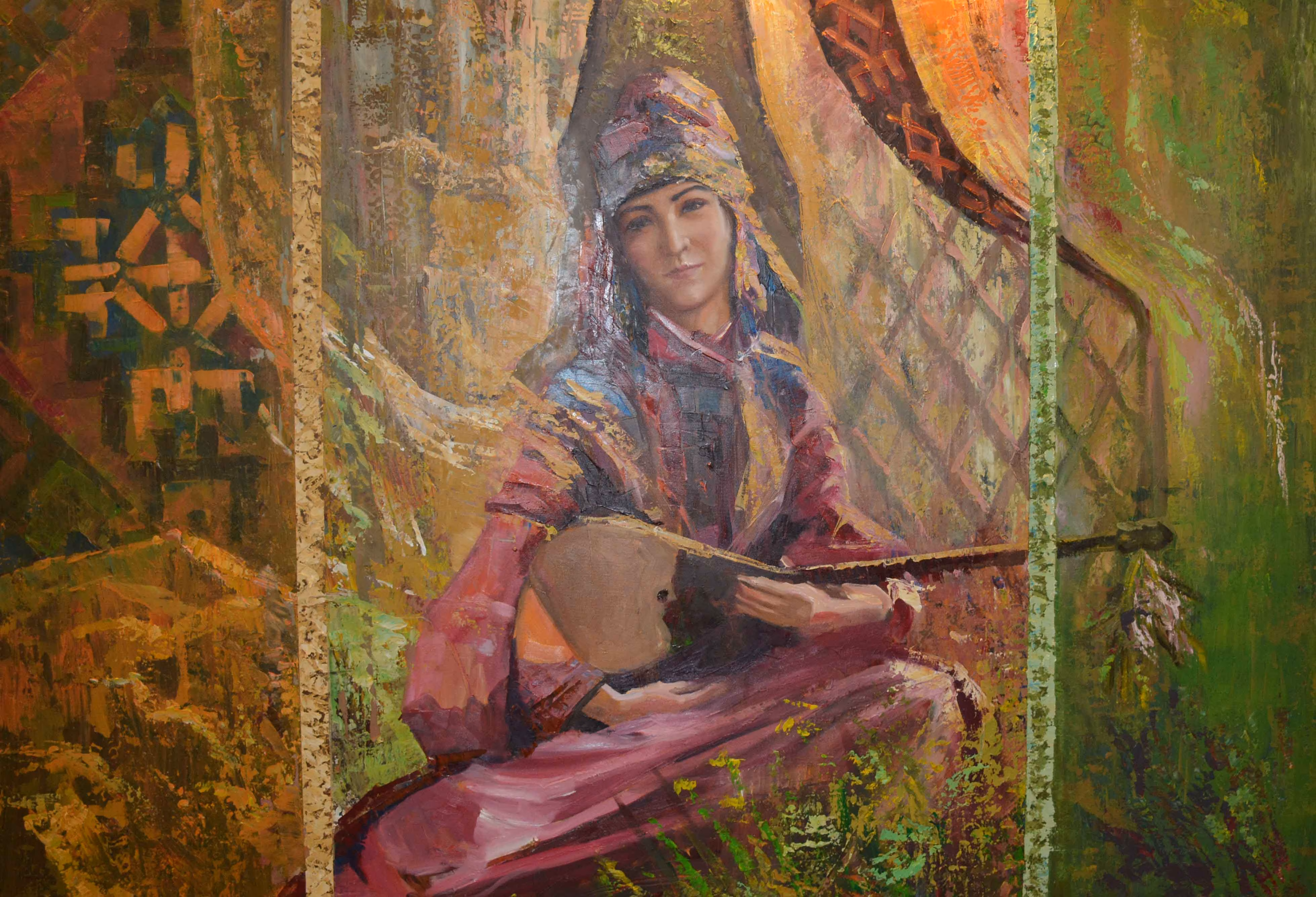 Kazakistan Sanatçıları Sergisi ile Türkmenistanlı Ressam Yagshymyrat Kerimov’un Kişisel Resim Sergisi Açıldı