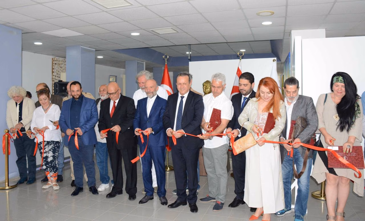“Uluslararası Sanat Rezidansı Sergisi” Fikri Ataoğlu Tarafından Açıldı…