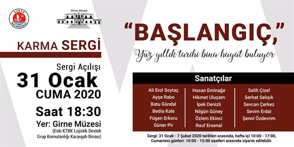 Girne Müzesi’nde İlk Sergi Açılıyor