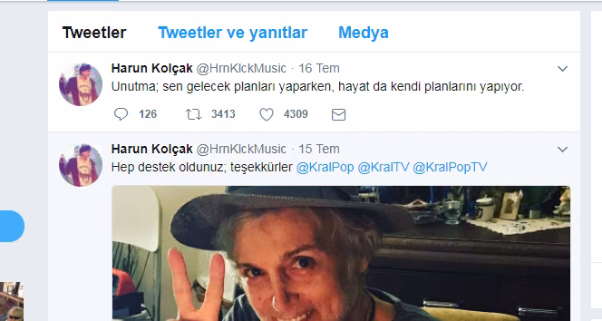 Gidişin Erken Oldu Harun Kolçak!