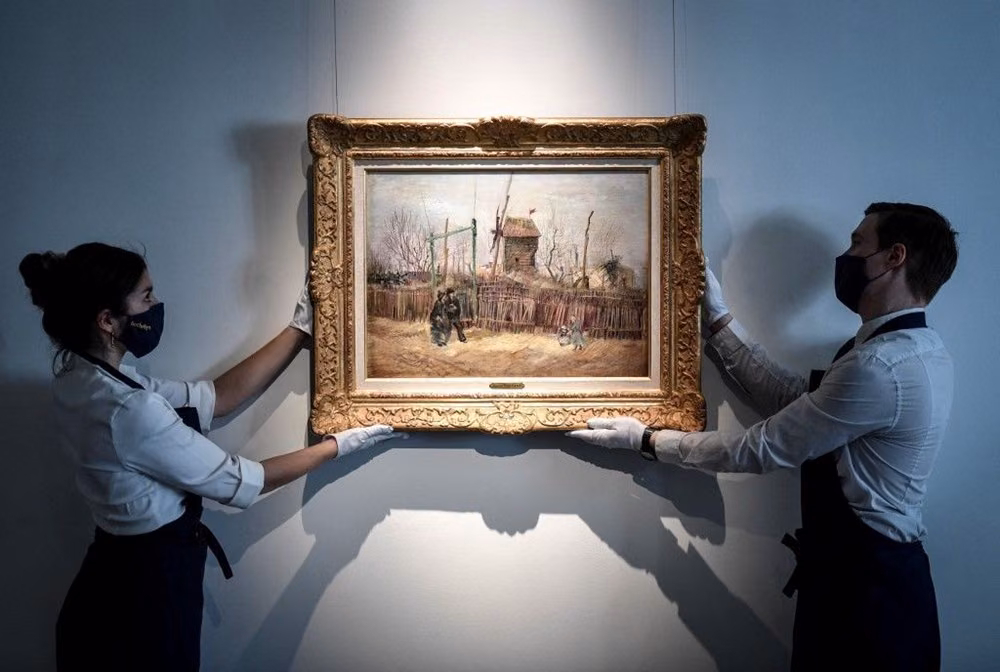 Van Gogh’un Montmartre Eseri İlk Defa Görüntülendi: 6,9 Milyon Sterline Alıcı Bulacak