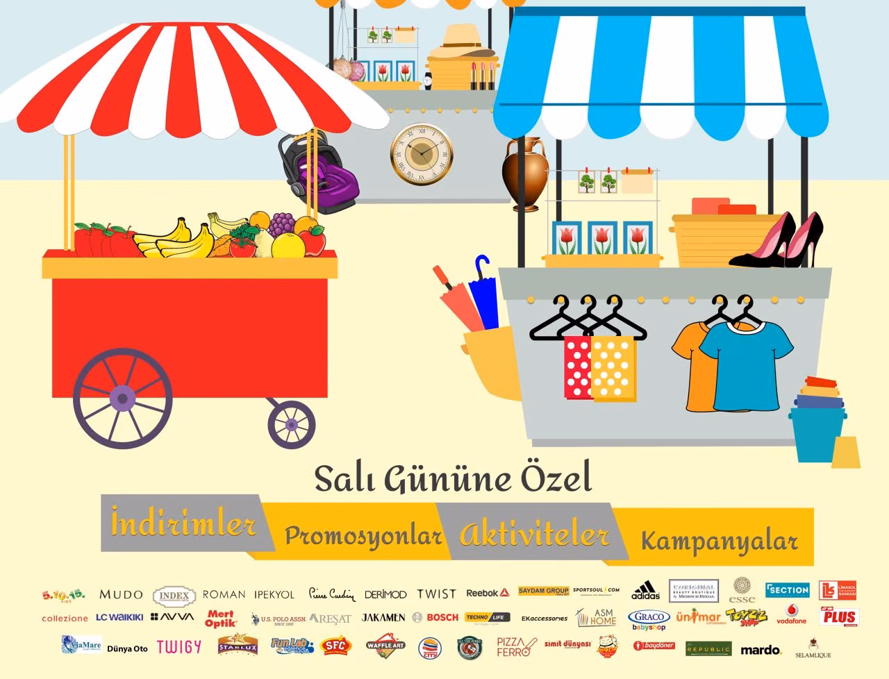 Cıty Mall Salı Pazarı Başlıyor