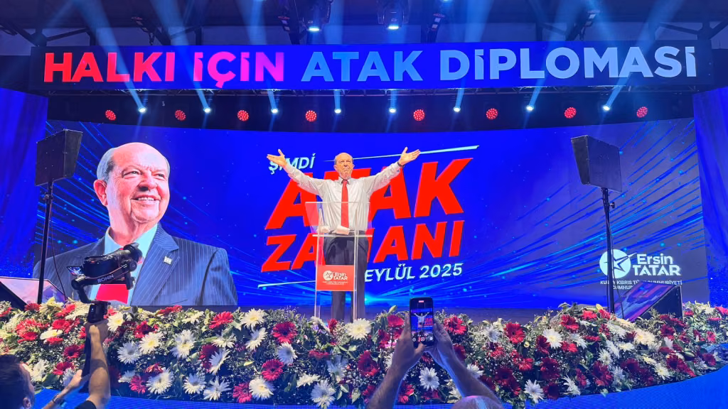 Cumhurbaşkanı Tatar, ‘Şimdi Atak Zamanı’ sloganıyla halka seslendi