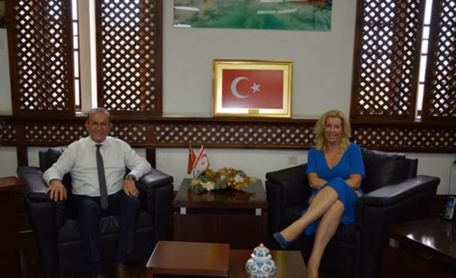 Ataoğlu, Hollanda Parlamentosu Üyesi Liane Den Haan ile Görüştü
