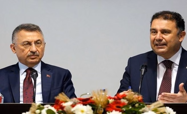 Başbakan Saner ile TC Cumhurbaşkanı Yardımcısı Oktay Açıklama Yaptı