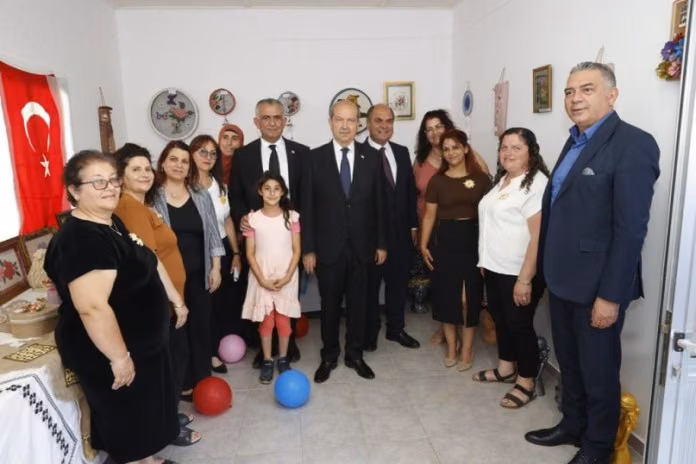 Cumhurbaşkanı Ersin Tatar, Kırıkkale Köy Kadın Kursu Yıl Sonu Sergi’nin Açılışına Katıldı