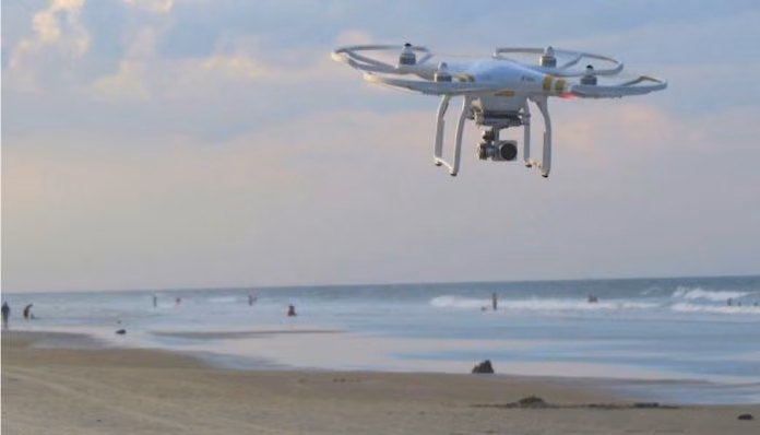 Plajda Drone ile Ateş Ölçme Planı İptal Edildi