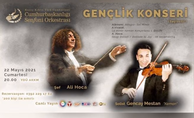 Cumhurbaşkanlığı Senfoni Orkestrası’ndan Gençlik Konseri