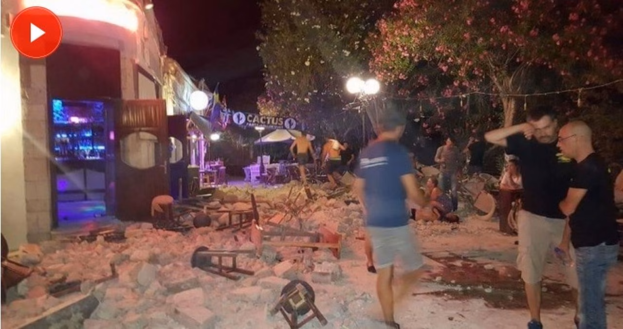 Bodrum'da Deprem Anı Böyle Görüntülendi!